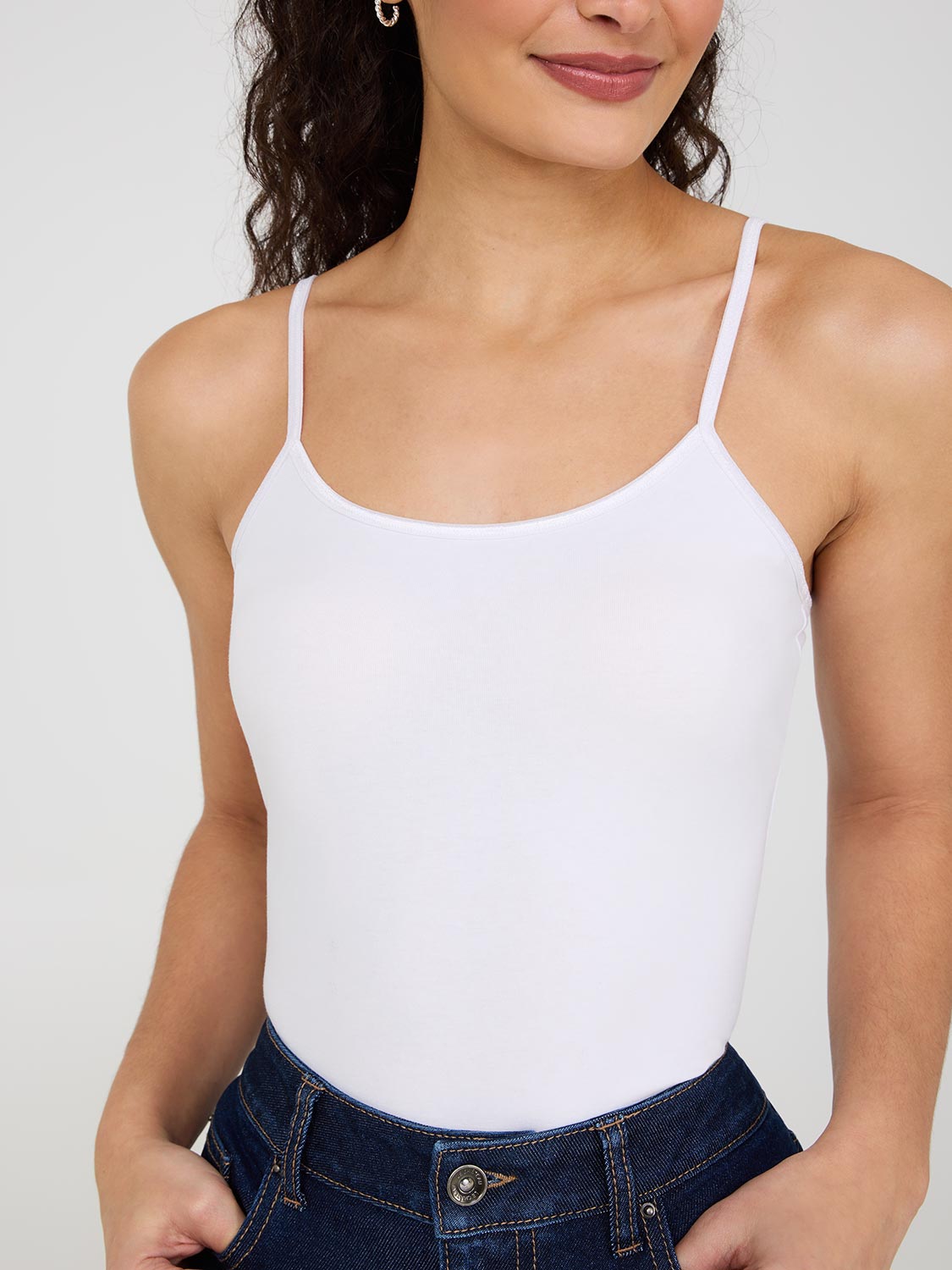 Adjustable Spaghetti Strap Tank Top
