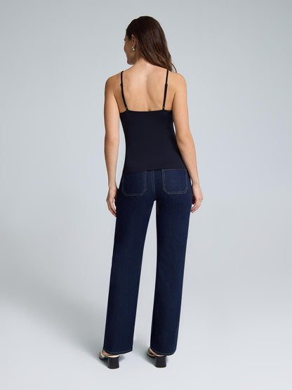 Double Layer V-Neck Tank Top