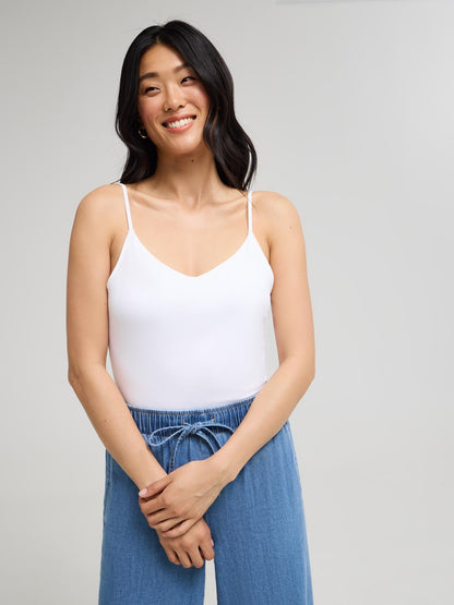 Double Layer V-Neck Tank Top