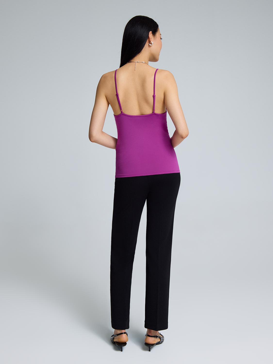 Double Layer V-Neck Tank Top