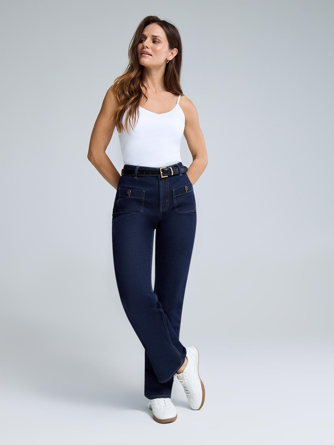 Double Layer V-Neck Tank Top
