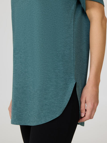 Melange Round Neck T-Shirt