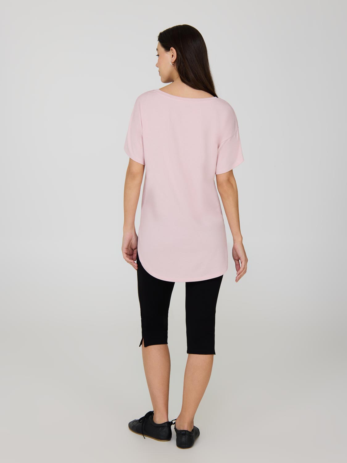 Melange Round Neck T-Shirt
